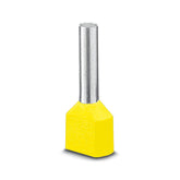 Phoenix Contact 6Sq x 14mm Twin Ferrule Yellow (100pk